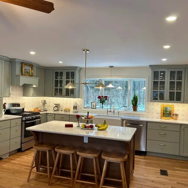 Kitchen remodel lighting by R.J.L Electric